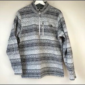 NorthFace 1/4 Zip Sweater Size Large